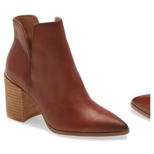 Brown Pointed Toe Bootie Steve Madden